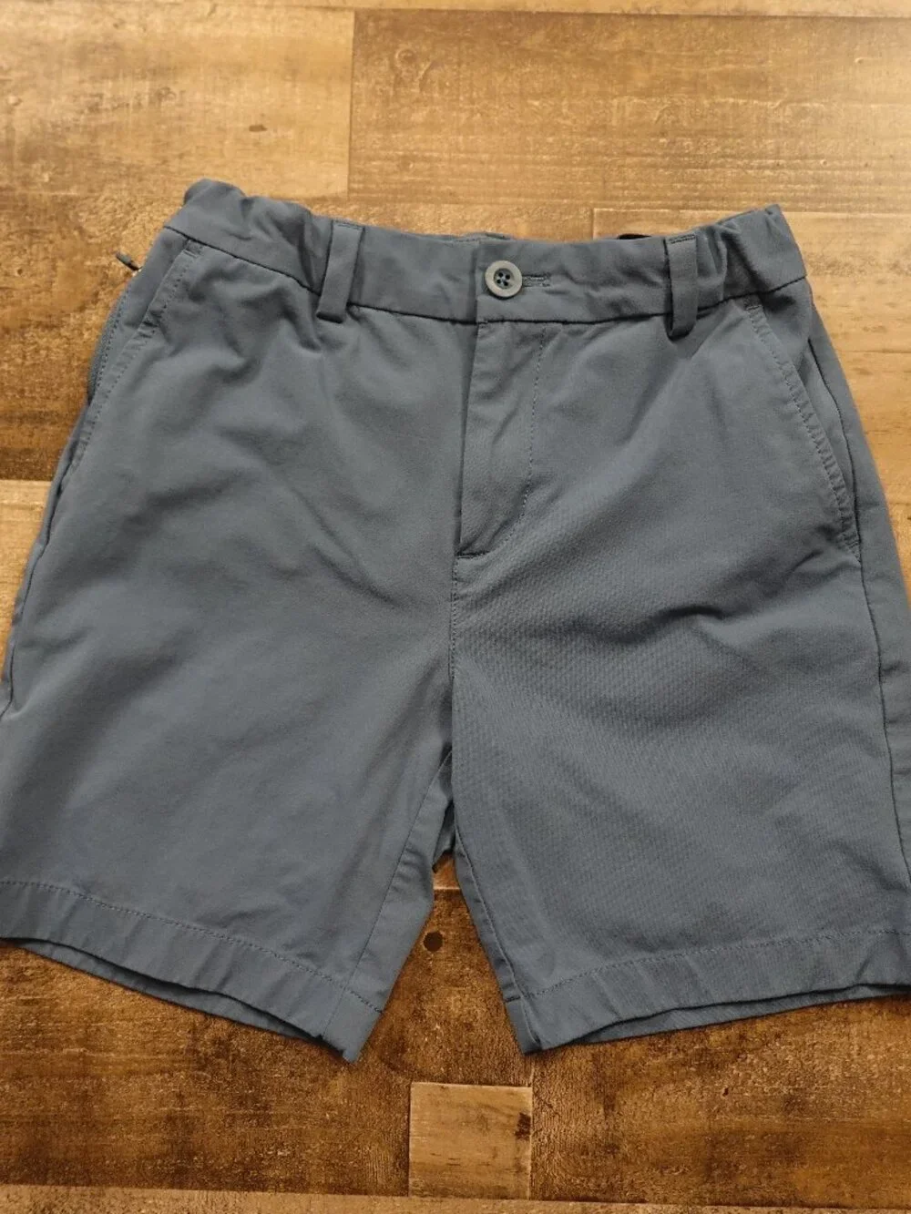 Vineyard Vines Performance Shorts Boys Size 12 Blue Stretch Golf Casual